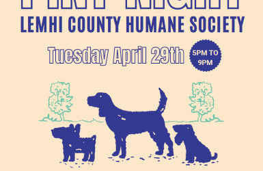 Pint Night for Lemhi County Humane Society at Highlander Beer Salmon with Live Music by Maria Zepeda- Tuesday April 29th – 5pm – 9 pm