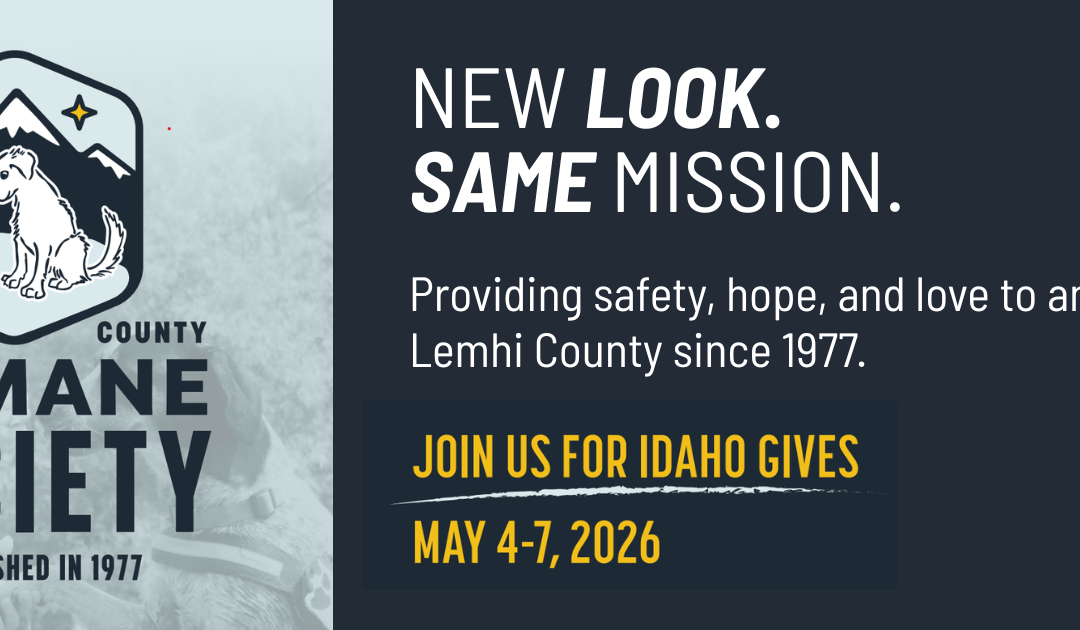 Lemhi County Humane Society Unveils New Logo Ahead of Idaho Gives